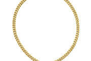 14ct Floral Design Gold Necklace Collar