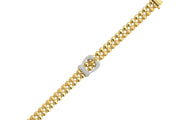 14ct Kilit Design Gold Bracelet