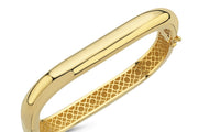 14ct Lotus Design Gold Cuff Gold Bracelet