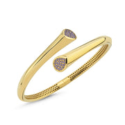 14ct Poppy Design Gold Cuff Gold Bracelet