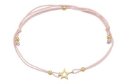 14ct Star Motif Gold Bracelet