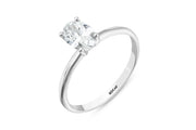 0.72 Karat EF VS Solitaire Diamond Ring