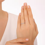 Load image into Gallery viewer, 0.17 Karat Diamond Ring