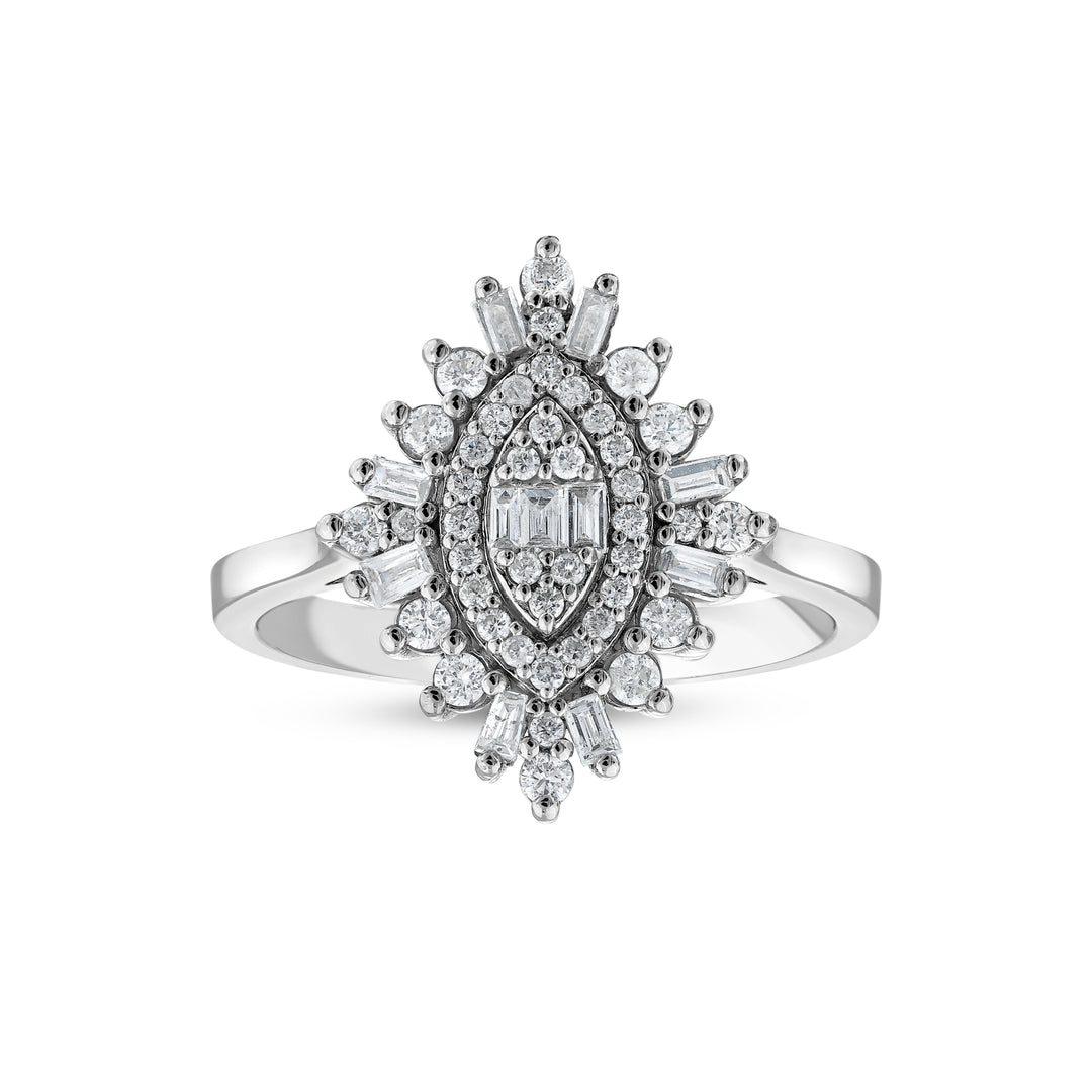 0.41 Karat Diamond Ring