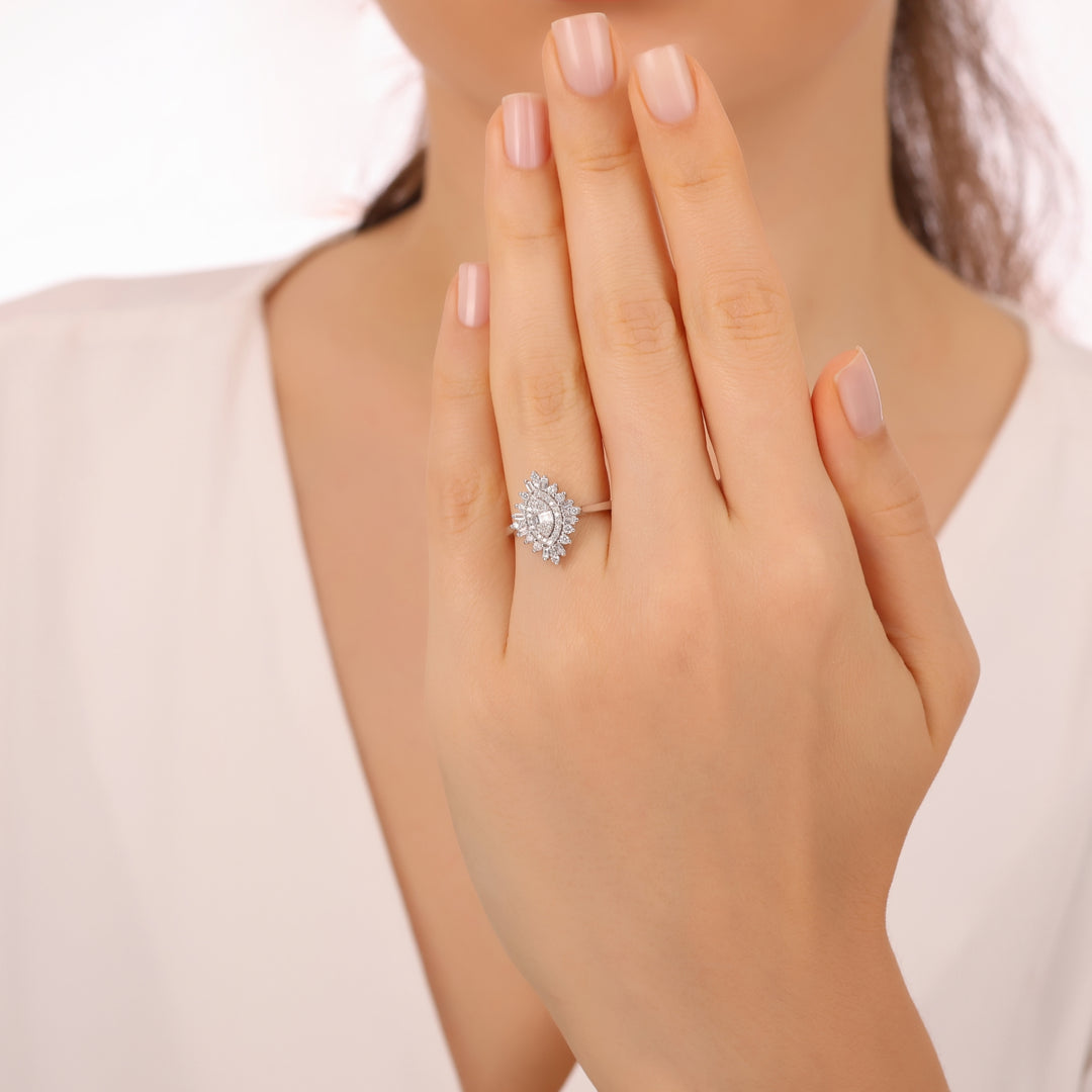 0.41 Karat Diamond Ring