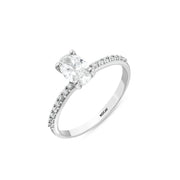 0.83 Karat Solitaire Diamond Ring