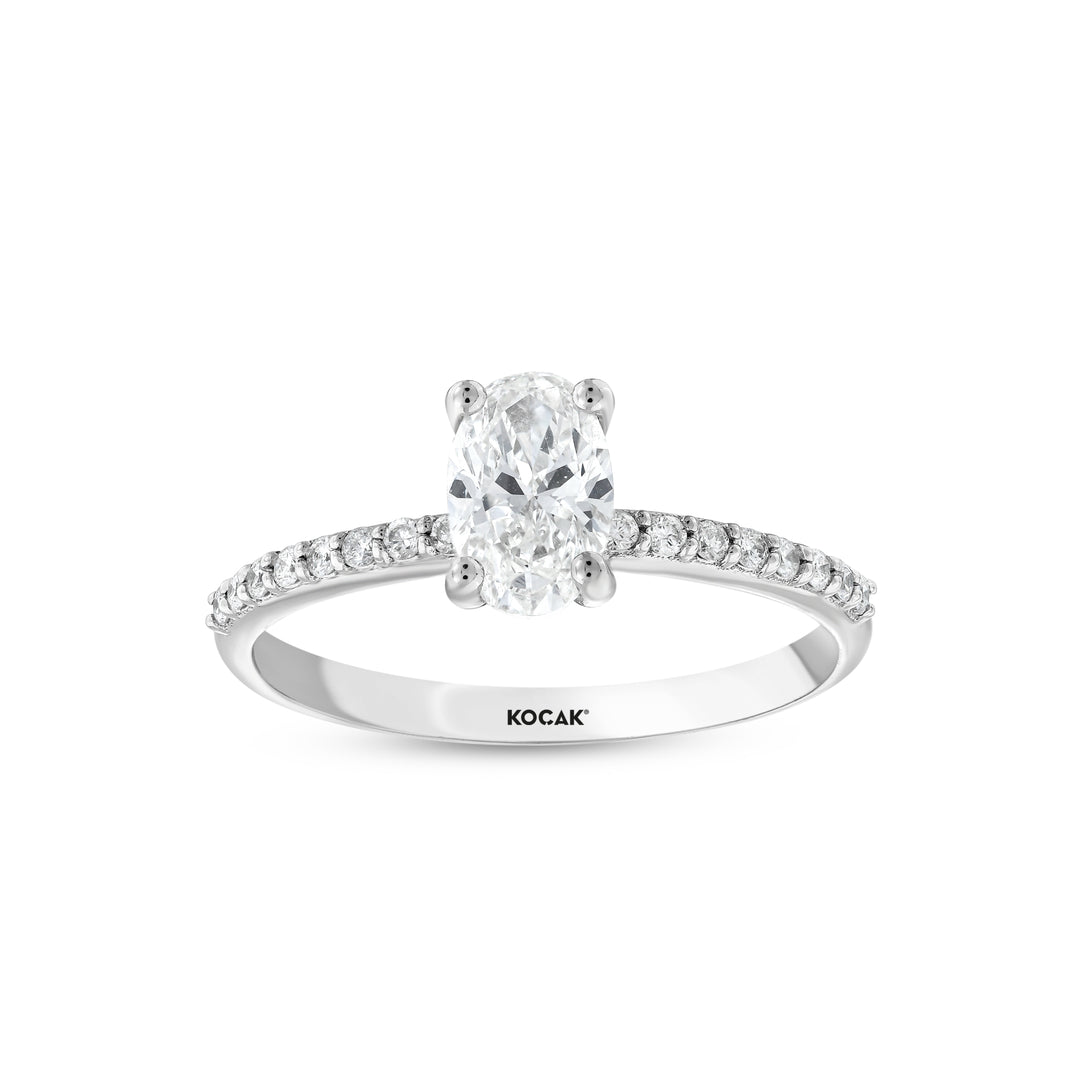 0.83 Karat Solitaire Diamond Ring