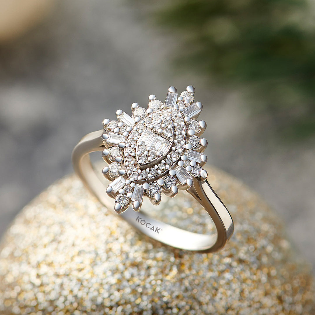 0.41 Karat Diamond Ring
