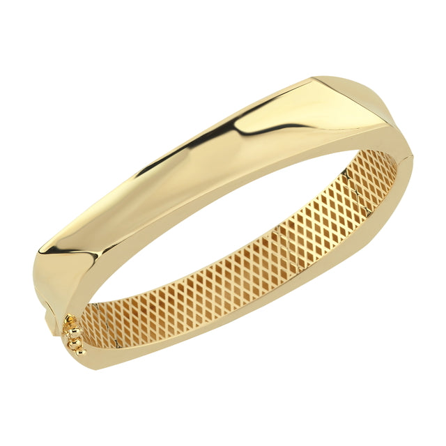 14ct Alvin Design Gold Cuff Gold Bracelet