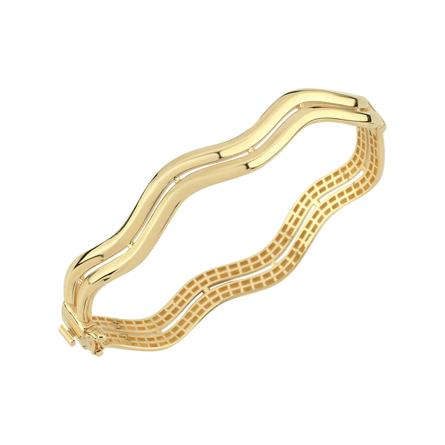 14ct Jolie Design Gold Cuff Gold Bracelet