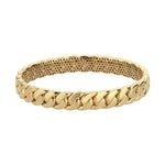 Load image into Gallery viewer, 14ct Simonetta Design Gold Cuff Gold Bracelet