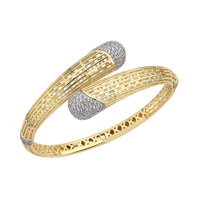 14ct Veronica Design Gold Cuff Gold Bracelet