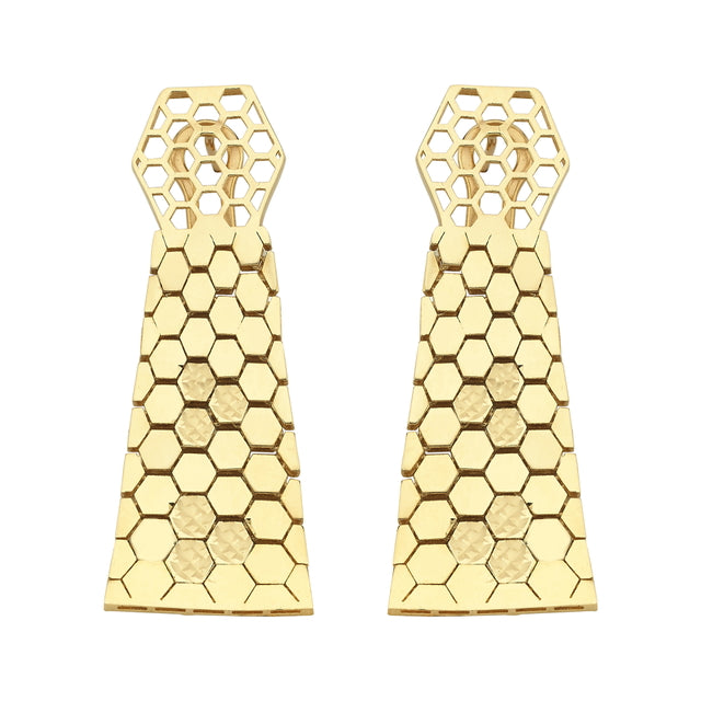 14ct Filippa Design Gold Earrings