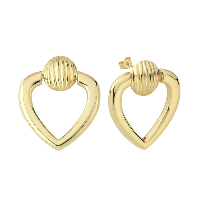 14ct Kaylee Design Gold Earrings