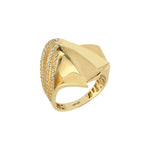 Load image into Gallery viewer, 14ct Calliope Design Gold Ring
