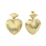 Load image into Gallery viewer, 14ct Farah Design Gold Earrings