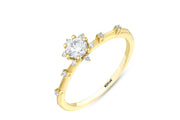 0.38 Karat Diamond Ring