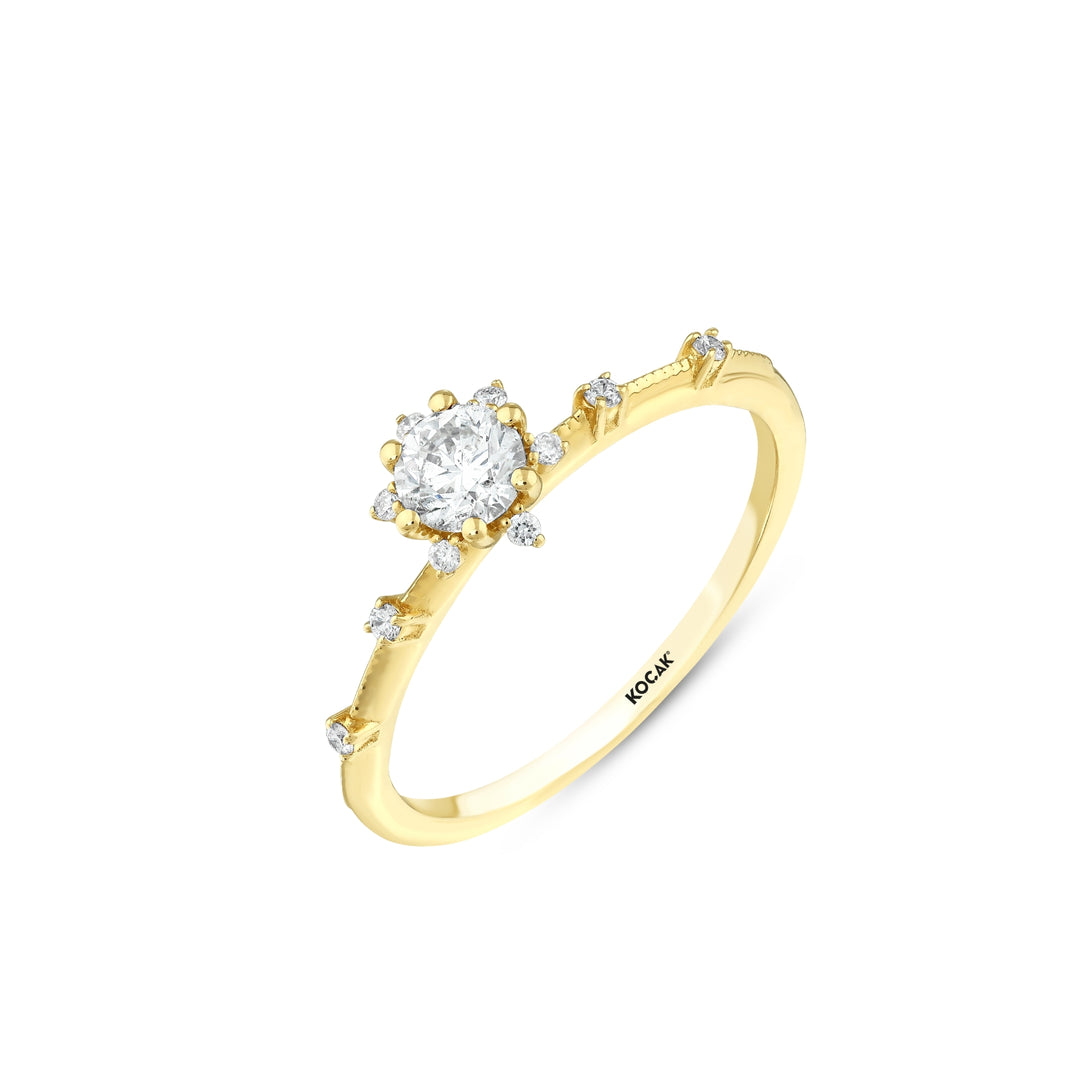 0.38 Karat Diamond Ring