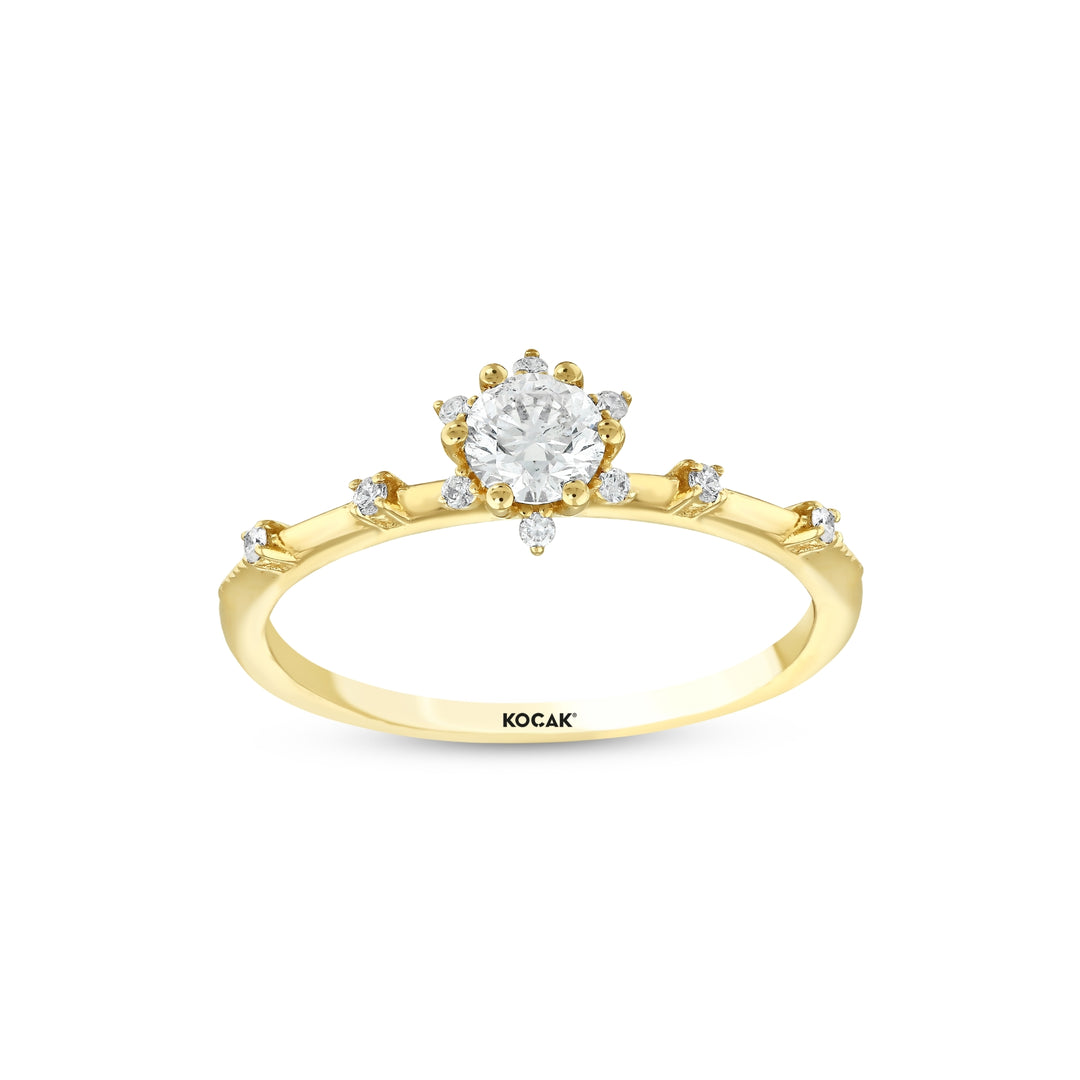 0.38 Karat Diamond Ring