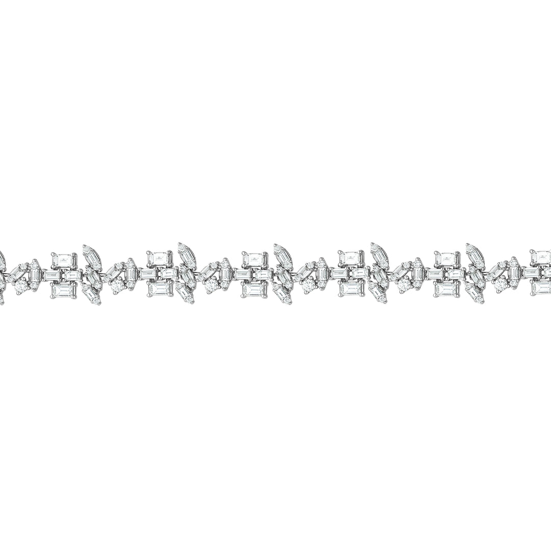 6.91 Karat Diamond Bracelet