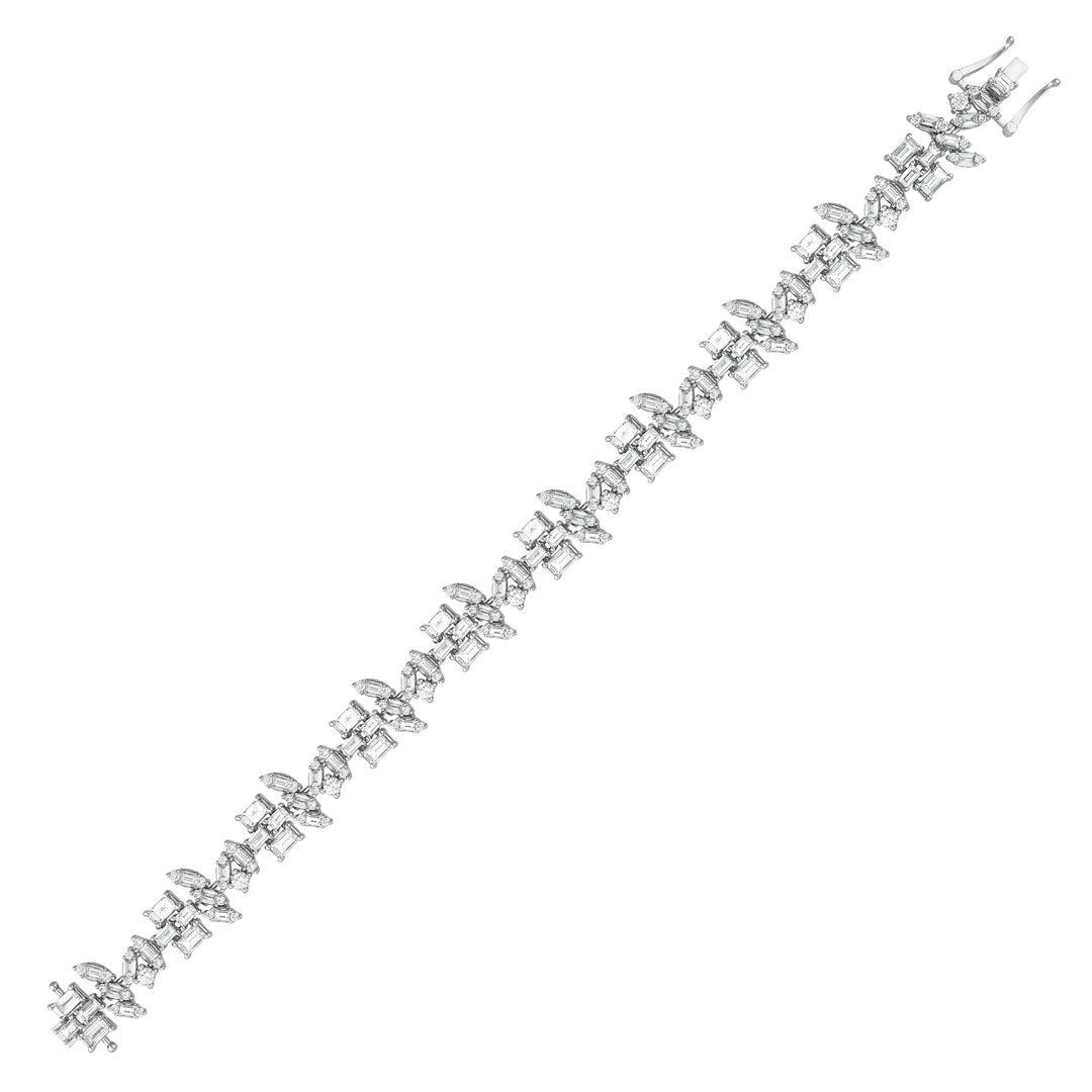 6.91 Karat Diamond Bracelet