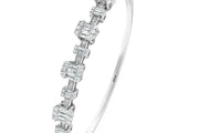 2.27 Karat Diamond Bangle Bracelet