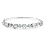 2.27 Karat Diamond Bangle Bracelet