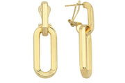 14ct Drop Design Gold Earrings