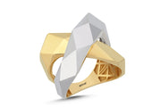 14ct Crossover Design Gold Ring