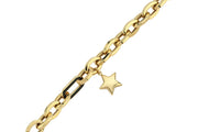 14ct Yildiz Drop Design Gold Bracelet