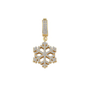 14ct Stone Set Kar Tanesi Design Gold Pendant (Chain Not Included)