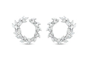 6.66 Karat Diamond Earrings