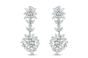 7.47 Karat Diamond Earrings