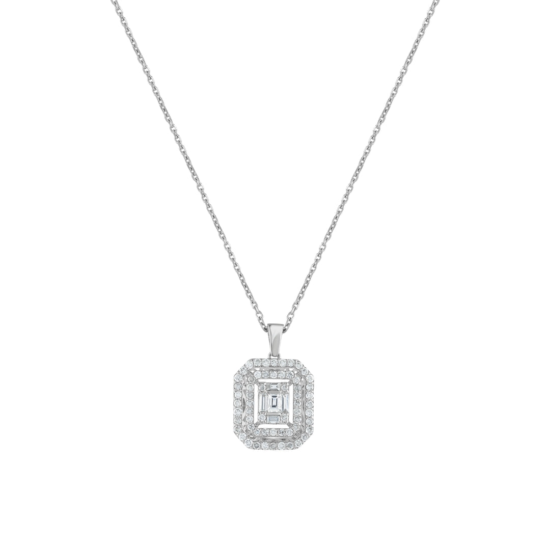 0.55 Karat GH SI Diamond Necklace