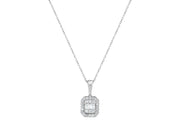 0.21 Karat Diamond Necklace
