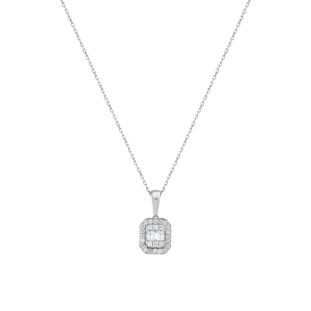 0.21 Karat Diamond Necklace