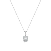0.21 Karat Diamond Necklace