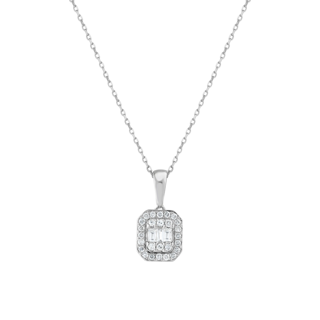 0.21 Karat Diamond Necklace