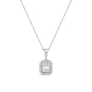 0.21 Karat Diamond Necklace