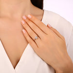 Load image into Gallery viewer, 0.13 Karat Diamond Ring