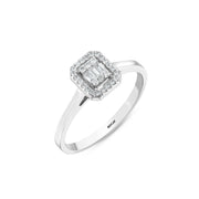 0.13 Karat Diamond Ring