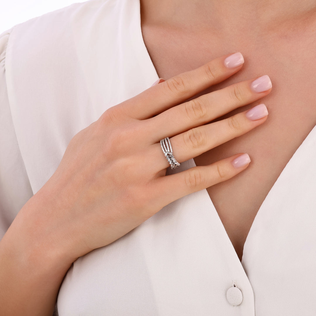 0.73 Karat Diamond Ring
