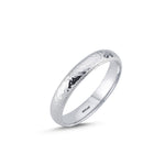 Load image into Gallery viewer, 14ct 4mm White Gold Stone Set Wedding Ring