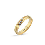 Load image into Gallery viewer, 14ct 6mm Yellow &amp; White Gold Wedding Ring