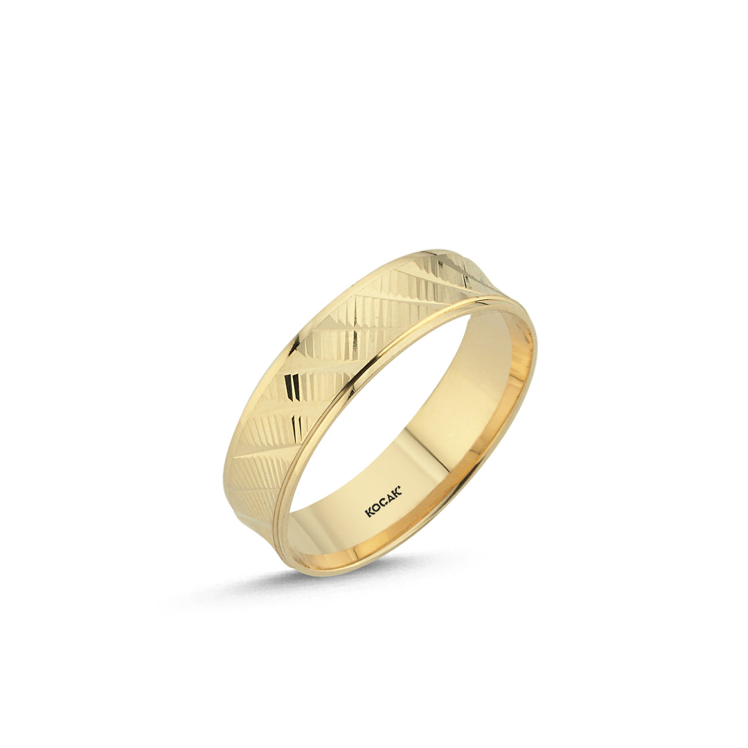 14ct 5mm Yellow Gold Wedding Ring