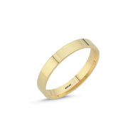 14ct 3,5mm Yellow Gold Stone Set Wedding Ring