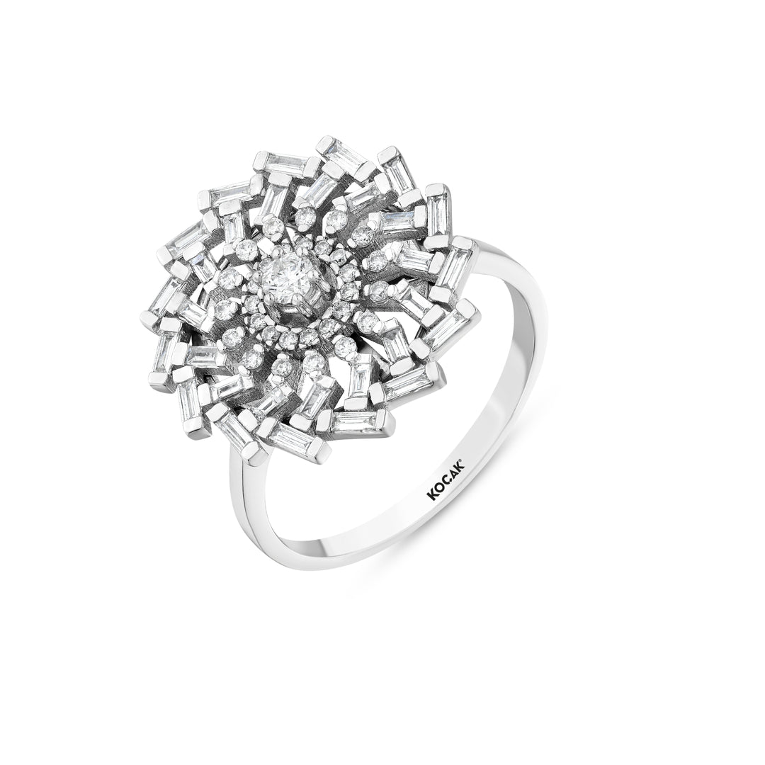 0.55 Karat Diamond Ring