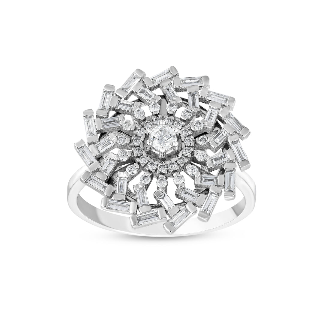 0.55 Karat Diamond Ring