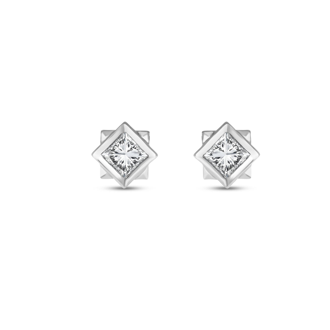 0.97 Karat Diamond Earrings