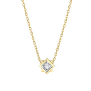 0.15 Karat Diamond Necklace